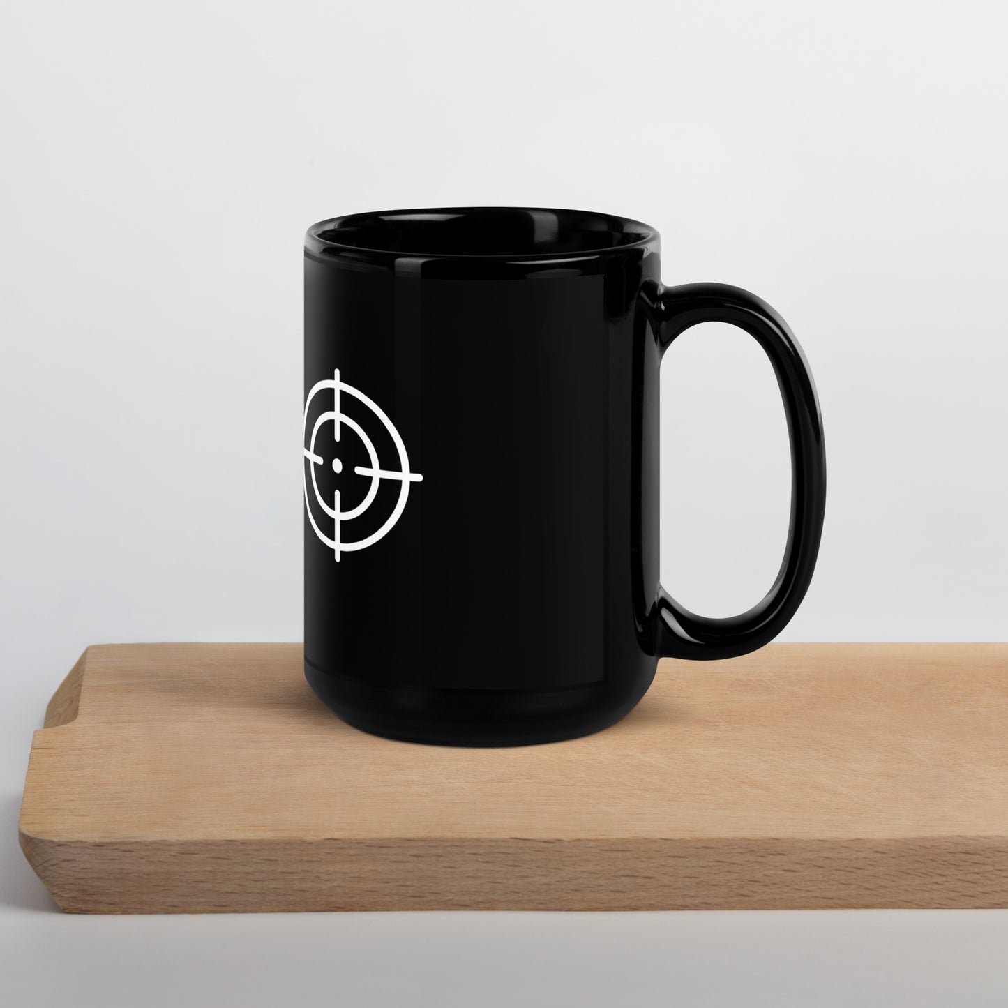 Airsoft Black Glossy Mug