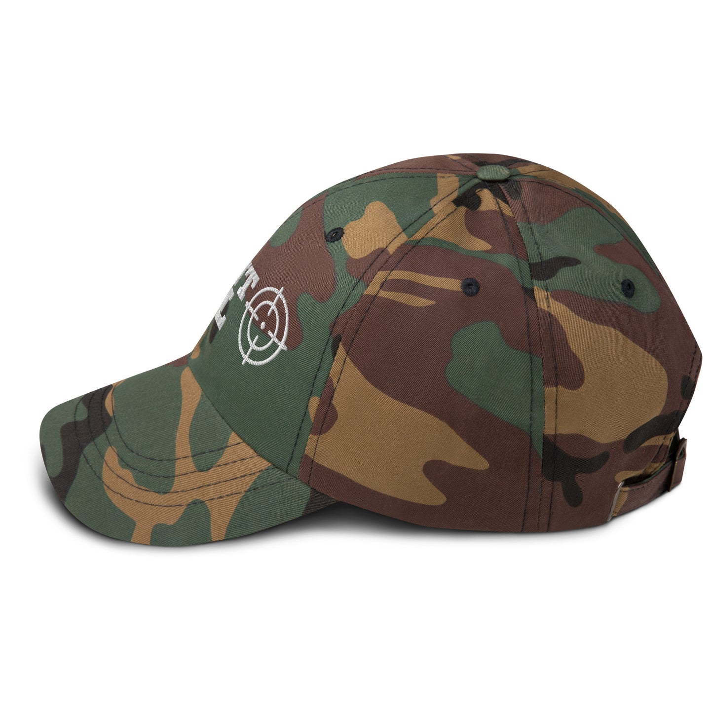 Paintball Green Camo Embroidered Baseball Hat for Men and Women
