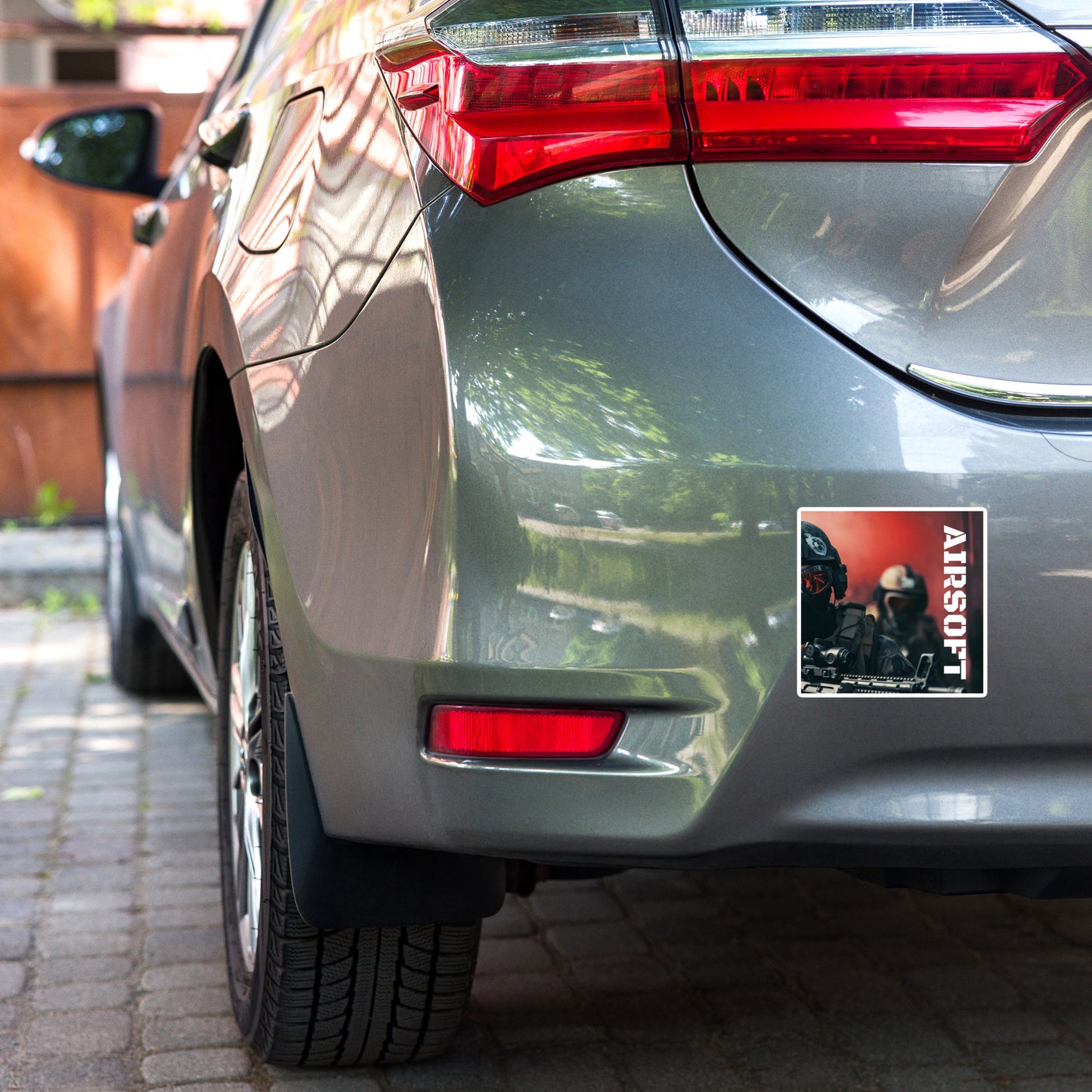 Airsoft Themed Bubble-free Laptop and Car Stickers