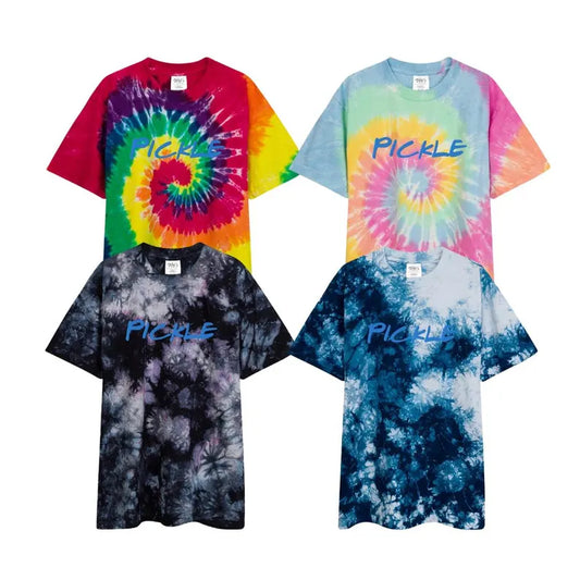 Pickleball Tie Dye Shirts in Five Different Styles to Choose From Christmas, Birthday and Holiday Gifts