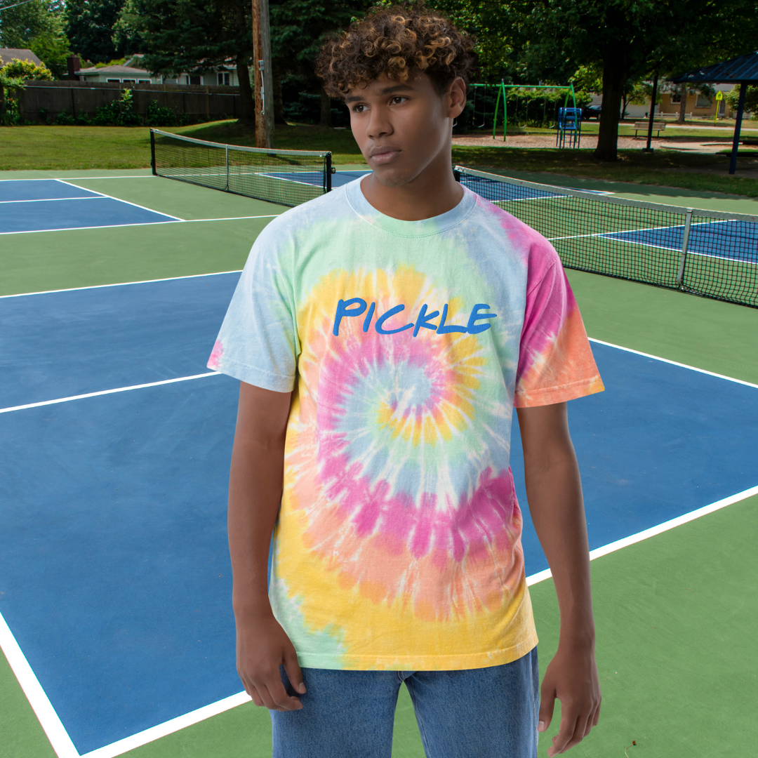 Pickleball Tie Dye Shirts in Five Different Styles to Choose From Christmas, Birthday and Holiday Gifts