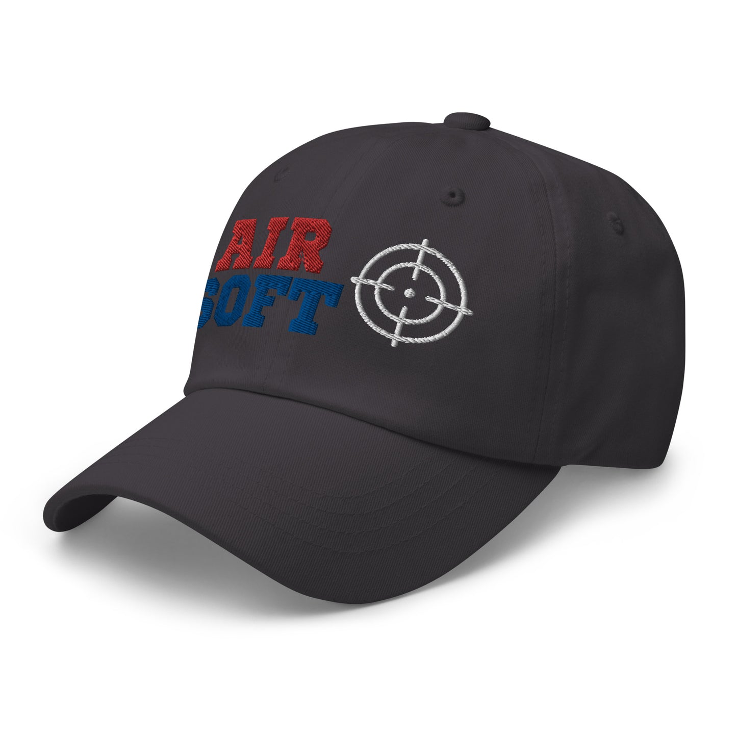 AIRSOFT Red White and Blue Embroidered Hat for Men and Women