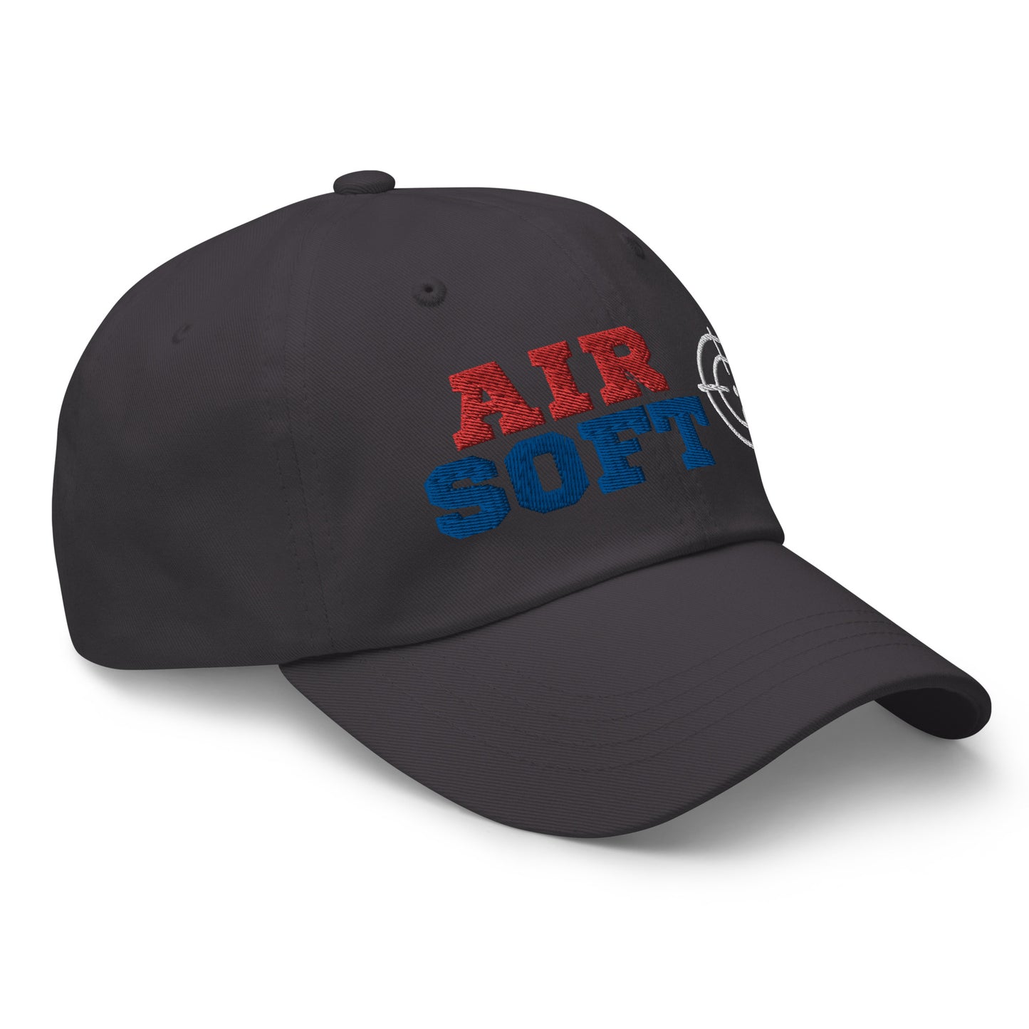 AIRSOFT Red White and Blue Embroidered Hat for Men and Women